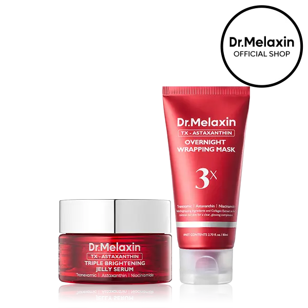 TX Astaxanthin Glow Wrapping Duo | Tranexamic Acid&Astaxanthin&Niacinamide for Complete Dark Spot Care
